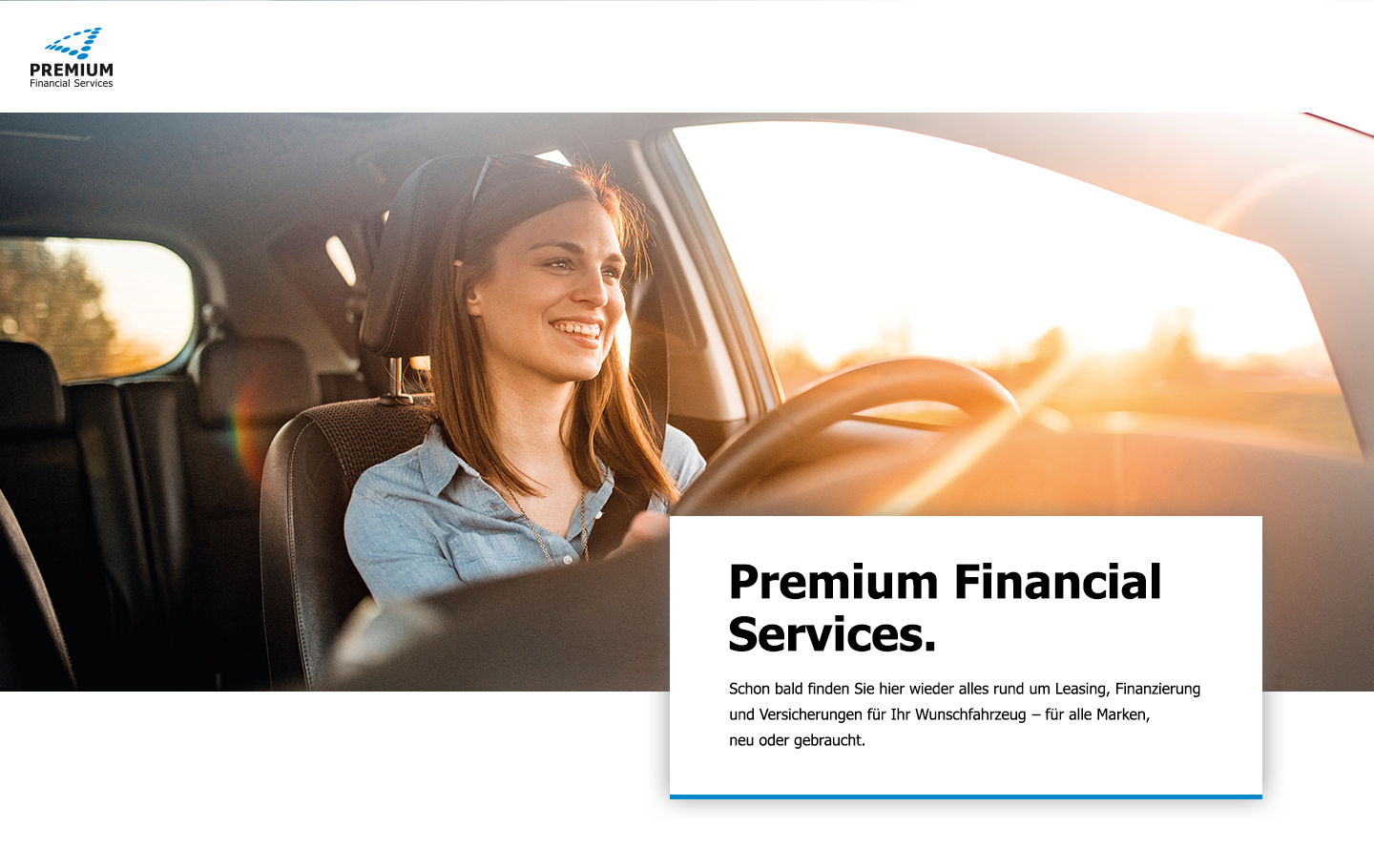 Premium Financial Services Header